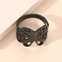 Fashion Butterfly Alloy Plating No Inlaid Women's Rings main image 3