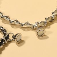 Simple Chain Magnetic Snap Lucky Tree Couple Bracelet main image 6