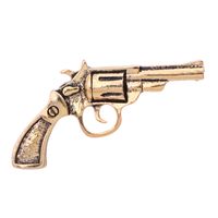 Mode Pistolet Alliage Zinc Placage Hommes Broches main image 6