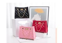 New Fashion Women's Solid Color Geometric  Embroidered Bag main image 4
