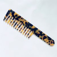 Fashion New Retro Cellulose Acetate Comb Marble Pattern Hair Accessories sku image 1