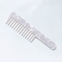 Fashion New Retro Cellulose Acetate Comb Marble Pattern Hair Accessories sku image 4