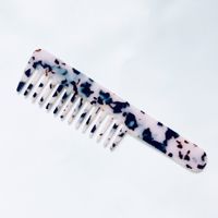 Fashion New Retro Cellulose Acetate Comb Marble Pattern Hair Accessories sku image 8