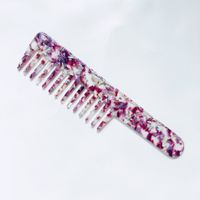 Fashion New Retro Cellulose Acetate Comb Marble Pattern Hair Accessories sku image 2