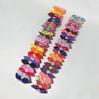 50-piece Set Children's Rubber Band Cute Bowknot Colorful Hair Rope Hair Accessories Wholesale main image 1