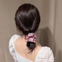 Female French Style Tie-up Hair Rope Summer Simplicity Rubber Band Headband main image 3