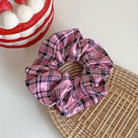 Female French Style Tie-up Hair Rope Summer Simplicity Rubber Band Headband sku image 1