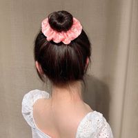 Female French Style Tie-up Hair Rope Summer Simplicity Rubber Band Headband main image 5