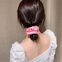 Female French Style Tie-up Hair Rope Summer Simplicity Rubber Band Headband main image 6