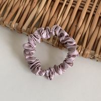 Einfache Stil Satin Seide Einfarbig Haar Seil Headwear sku image 7