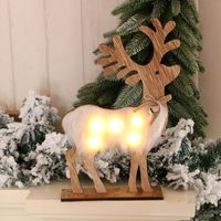 Christmas Wooden Luminous Ornaments sku image 2