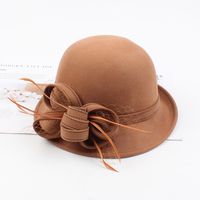 Moda Oveja Sombrero Estéreo Arco Pluma Sombrero Nhxo150398 sku image 2