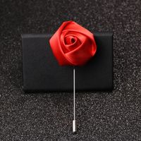 Fashion New Style Color Rose Flower Shape Corsage Alloy Brooch main image 5