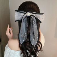 Fashion New Oversized Bow Barrettes Female Clip Hairpin Hair Accessories main image 5