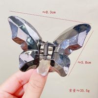 Estilo Coreano Metal Mariposa Arco Geométrico Tiburón Clip Pinza Para El Pelo sku image 7