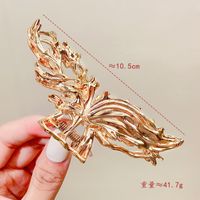 Estilo Coreano Metal Mariposa Arco Geométrico Tiburón Clip Pinza Para El Pelo sku image 13