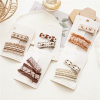 Ethnic Style Children's Cloth Embroidery Tassel Hairpin Duckbill Clip main image 4