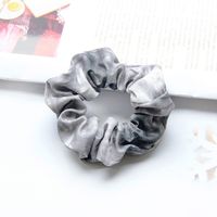 Fashion New Denim Fabric Tie-dye Women's Hair Rope Wholesale main image 5