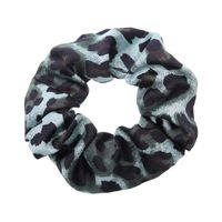 Fashion Leopard Print Color Cloth Hair Rope Wholesale sku image 1