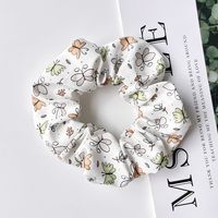 Butterfly Pattern Chiffon Women's Hair Rope Hair Accessories Wholesale sku image 1