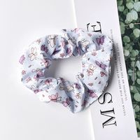 Butterfly Pattern Chiffon Women's Hair Rope Hair Accessories Wholesale sku image 2