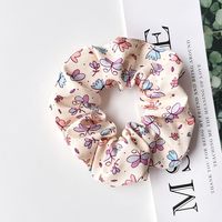 Butterfly Pattern Chiffon Women's Hair Rope Hair Accessories Wholesale sku image 6