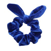 Fashion Non-inverted Velvet Rabbit Ears Solid 
color Hair Rope sku image 6