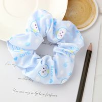 Spring And Summer New Rabbit Head Printing Children's Rubber Band Hair Rope sku image 4