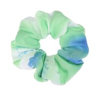 Spring And Summer New Tulle Satin Tie-dye Ladies Hair Rope Rubber Band sku image 25