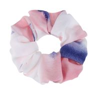 Spring And Summer New Tulle Satin Tie-dye Ladies Hair Rope Rubber Band sku image 24
