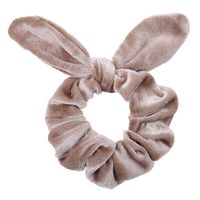 Fashion Non-inverted Velvet Rabbit Ears Solid 
color Hair Rope sku image 14