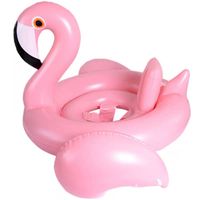 Wholesale Inflatable White Swan Seat Shaped Flamingo Kids Swimming Ring Children's main image 5