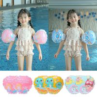 Fashion Buckle Inflatable Children Arm Floats Dinosaur Shaped Sleeves main image 5