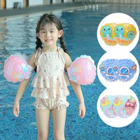 Fashion Buckle Inflatable Children Arm Floats Dinosaur Shaped Sleeves main image 6