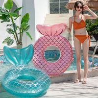Cute Solid Color Plastic Swimming Accessories main image 1