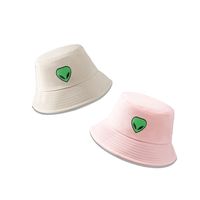 New Fashion Wide Brim Alien Pattern Sun-proof Bucket Hat main image 4