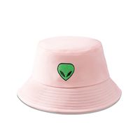 New Fashion Wide Brim Alien Pattern Sun-proof Bucket Hat sku image 2