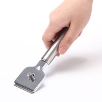 Multi-functional Glass Cleaning Shovel Kitchen Tool Scraper Stainless Steel Double-sided Wipe Wholesale main image 5