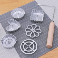 Backen Werkzeug Aluminium Legierung Nicht-stick Löffel Frittierte Teig Kuchen Form main image 1