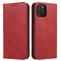 Suitable  13 Phone Leather Case Calf Pattern Magnetic Flip Protective Case main image 2