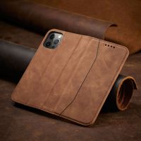 For Phone Case  Leather Case New Solid Color Flip Case main image 3