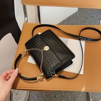 Women's Chain Small New Fashion Casual Simple Shoulder Messenger Square Bag sku image 3