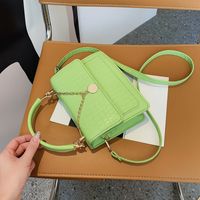 Women's Chain Small New Fashion Casual Simple Shoulder Messenger Square Bag sku image 2