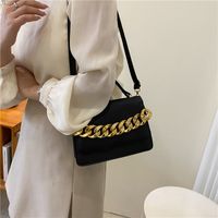 Retro New Fashion Casual Small Square Chain Shoulder Messenger Bag main image 5