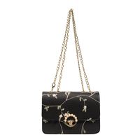 Retro Embroidery Thread Small Women's Summer New Chain Shoulder Messenger Small Square Bag main image 4