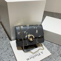 Retro Embroidery Thread Small Women's Summer New Chain Shoulder Messenger Small Square Bag main image 1