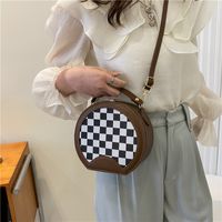 Plaid Stitching Simple Women's Bag Spring And Summer New Shoulder Messenger Bag main image 2