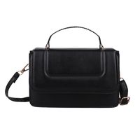 Spring Women's New Retro Minimalist Solid Color Crossbody Small Handbag main image 3