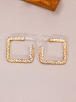 Spring New Fashion Ear Ring Starry Exaggerated Square Nightclub 925 Silver Pin Earrings Women's Small Jewelry main image 4