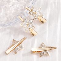 Fashion Small Star Shaped Sweet Side Clip 5 Pieces Set Hair Accessories main image 3